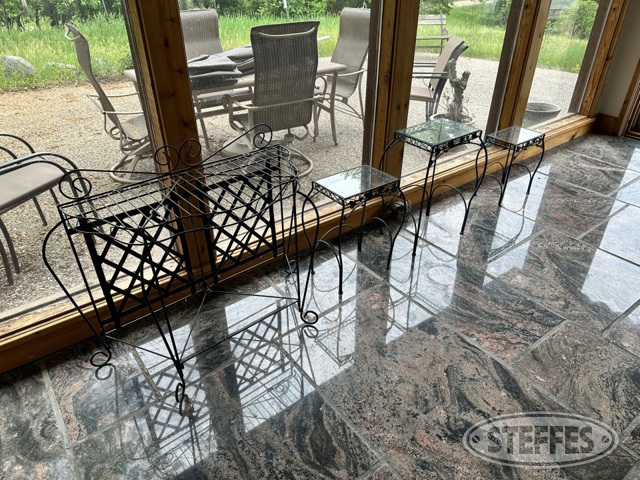(4) Steel tables